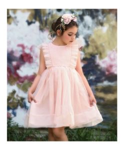 Sleeve Butterfly-Detail Dress - Toddler & Girls