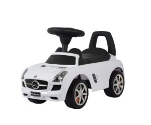 Baby Toddler Ride-On Mercedes Benz Push Car with Sounds, Whitep