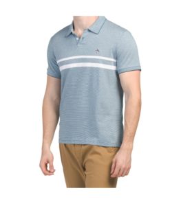 Birdseye Striped Polo