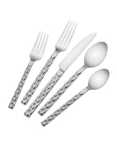 20-Piece Forged Diamond Flatware Set