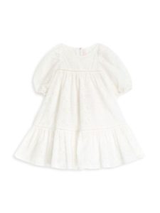 Little Girl's & Girl's Aliane Puff Sleeve Dressp