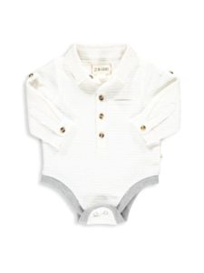 Baby Boy's Jasper Woven Bodysuit