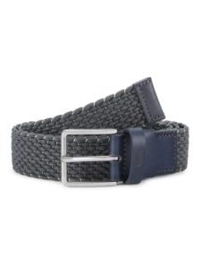 Ther Woven Leather Belt