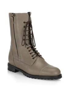 Lugata Leather Combat Boots ($25 Gift Card With Purchase)