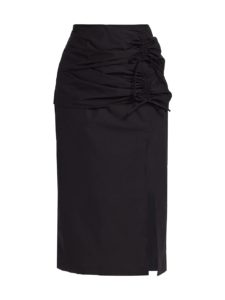 Kit Ruched Midi Skirt