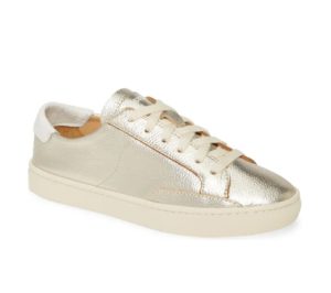 Ibiza Metallic Lace-Up Sneaker