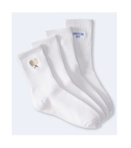 Women's Ny & Tennis Crew Sock 2-Pack