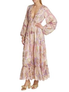 Amal Printed Long Dressp