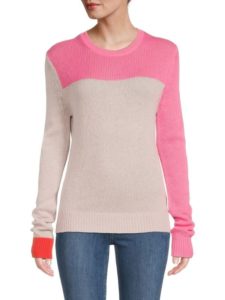 Wool & Cashmere Colorblock Sweaterp