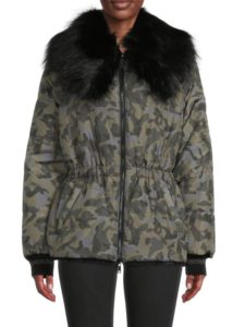 Willy Reversible Faux Fur Zip Up Jacketp