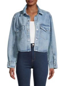 Cropped Denim Jacket