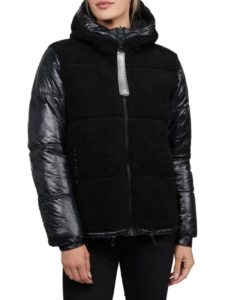 Coolidge Reversible Faux Shearling Puffer Jacket