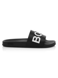 Boss Logo Slide Sandals