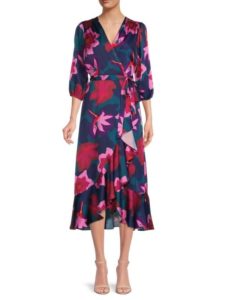Matisse Floral Tie Waist Midi Dress