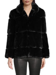 Skylar Paneled Faux Fur Jacket
