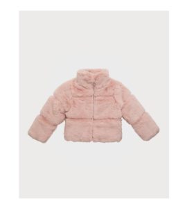 Girl's Faux Fur Jacket, Size 4-6x