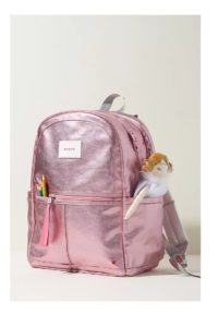 Kane Kids Pink Metallic Backpack