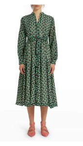 Gabbia Polka-Dot Print Dress