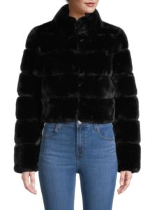 Faux Fur Cropped Jacket