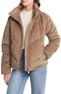 Debbie Harlie Corduroy Puffer Jacket