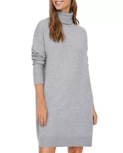 Turtleneck Sweater Dress