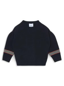 Little Girl's & Girl's Amelia Icon Stripe Sweater