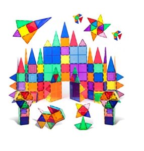 100 Piece Set  Magnet Building Tiles
