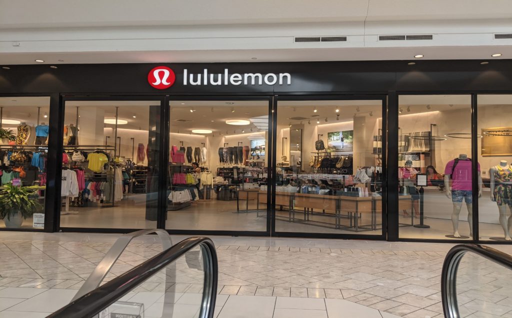 short hills mall lululemon