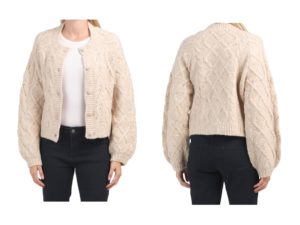 Cozy Cable Knit Cardigan