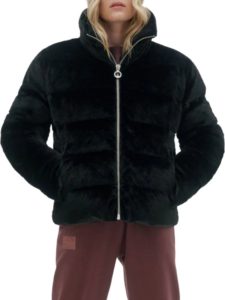 Marina Faux Fur Quilted Puffer Jacket