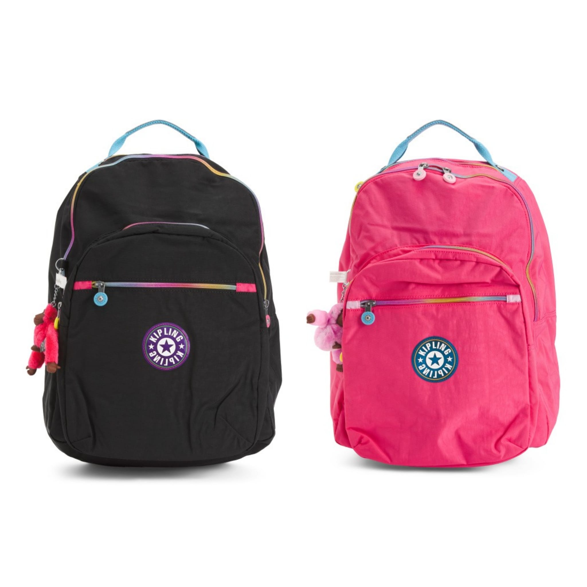 Sale on Kipling Nylon Seoul Backpack with Rainbow Zipper