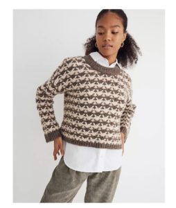 Aldridge Crop Pullover Sweater