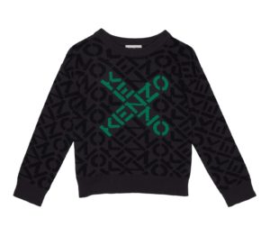 Sweater with All over Logo Up to 70% off