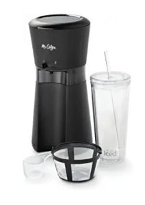 Mr. Coffee Iced Coffee Maker with 22oz Reusable Tumbler and Coffee Filter