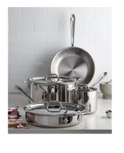 Stainless Steel 7-pc. Cookware Set,