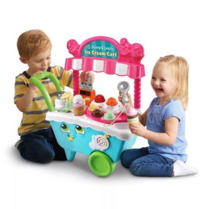 Scoop and Learn Ice Cream Cart in Blue