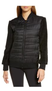 Mixed Media Quilted Cozy Jacket