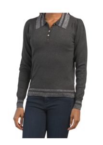 Varsity Collar Sweater