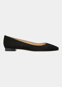Lee Tapered-toe Suede Flat