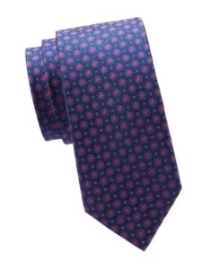 Pattern Silk Tie