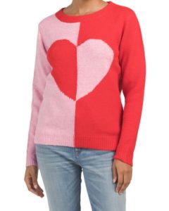 Heart Crew Neck Sweater