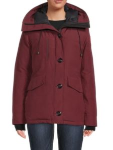 Rideau Hooded Button Front Jacket