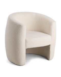 Boucle Knit Amelia Chair
