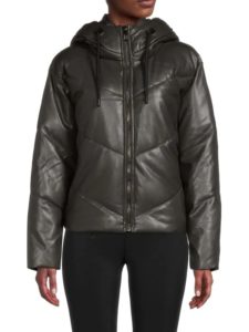 Leo Quilted Zip Front Puffer Jacket