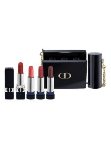 Dior Rouge Minaudière Clutch & 4-piece Lipstick Set