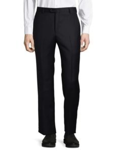 Dark Wool Dress Pants