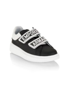 Boy's Leather & Griptape Sneakers