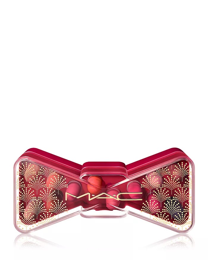 Sale on Mac Bubbles & Bows Holiday Collection Celebrate in Colour Powder Kiss Lip Vault