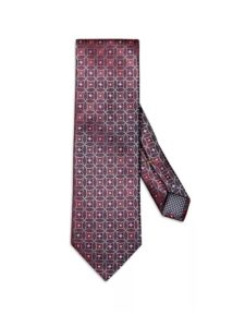 Geometric Silk Tie