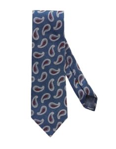 Paisley Print Silk Tie